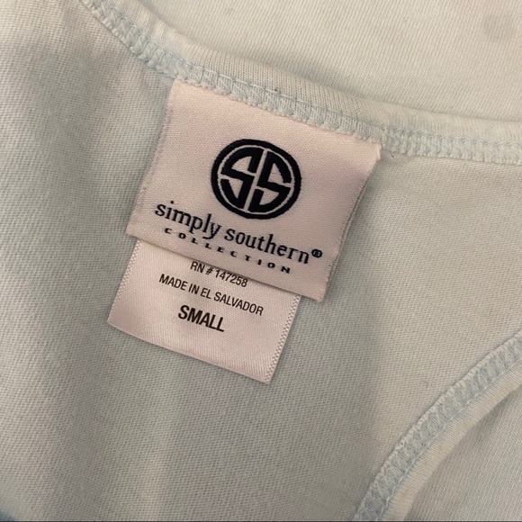 Simply Southern Racer Back tank top - Picture 4 of 4